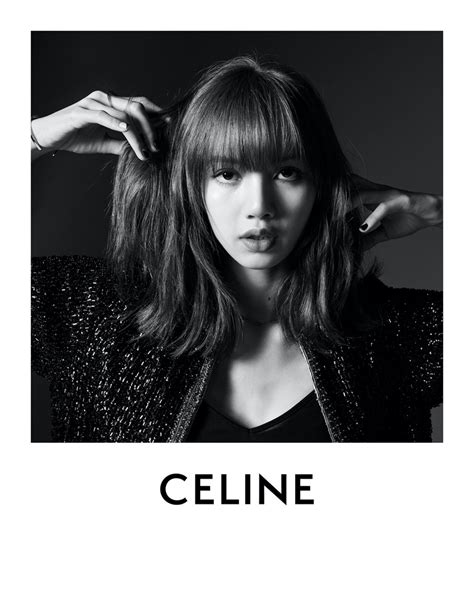 celine global ambassador|celine lisa blackpink.